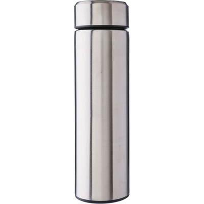 Thermos with removable strainer